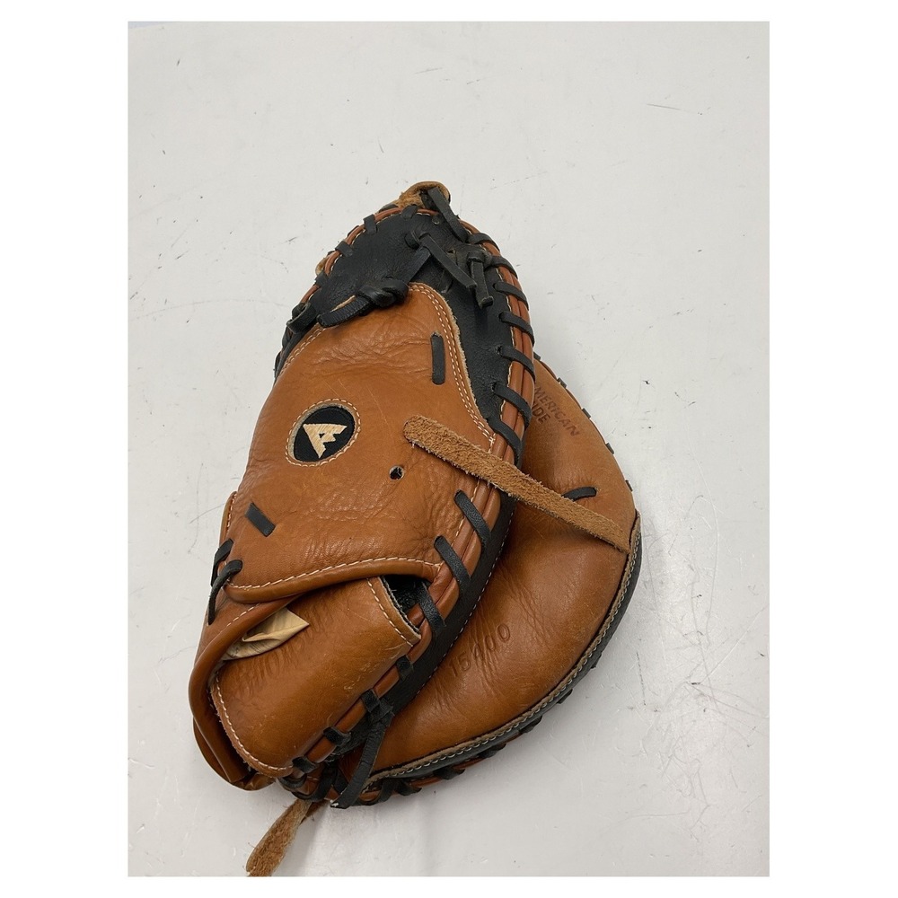 Armstrong 15400 Professional Catcher's Mitt 1984 Vintage Steerhide Baseball Glov